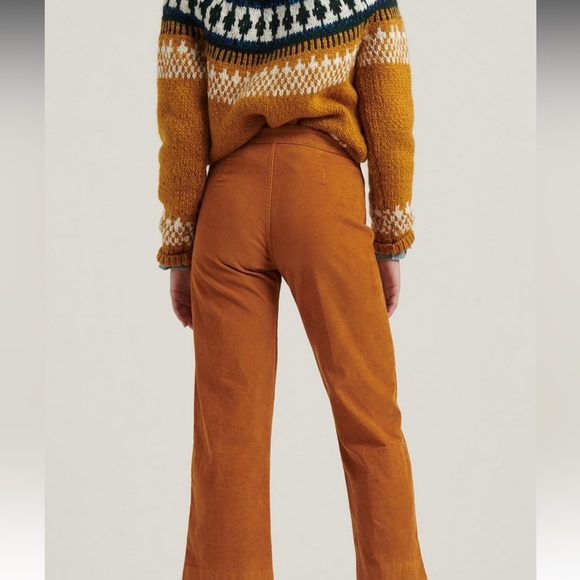 Lucky Brand Mid Rise Crop Wide Leg Corduroy Jean - Picture 3 of 9